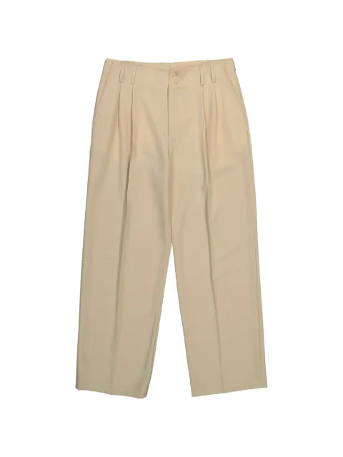 Casablanca pleated wool trousers
