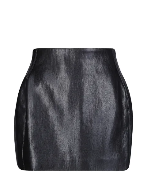 La Piscine panelled balloon mini skirt