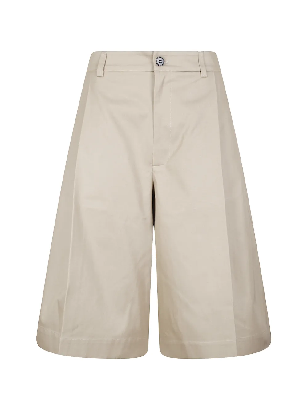 Sibel Saral pleated cotton shorts