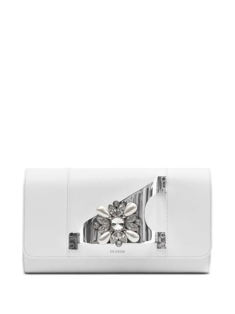 Perrin Paris pochette L’Eiffel Bijoux - Blanc Perrin Paris pochette L’Eiffel Bijoux - Blanc