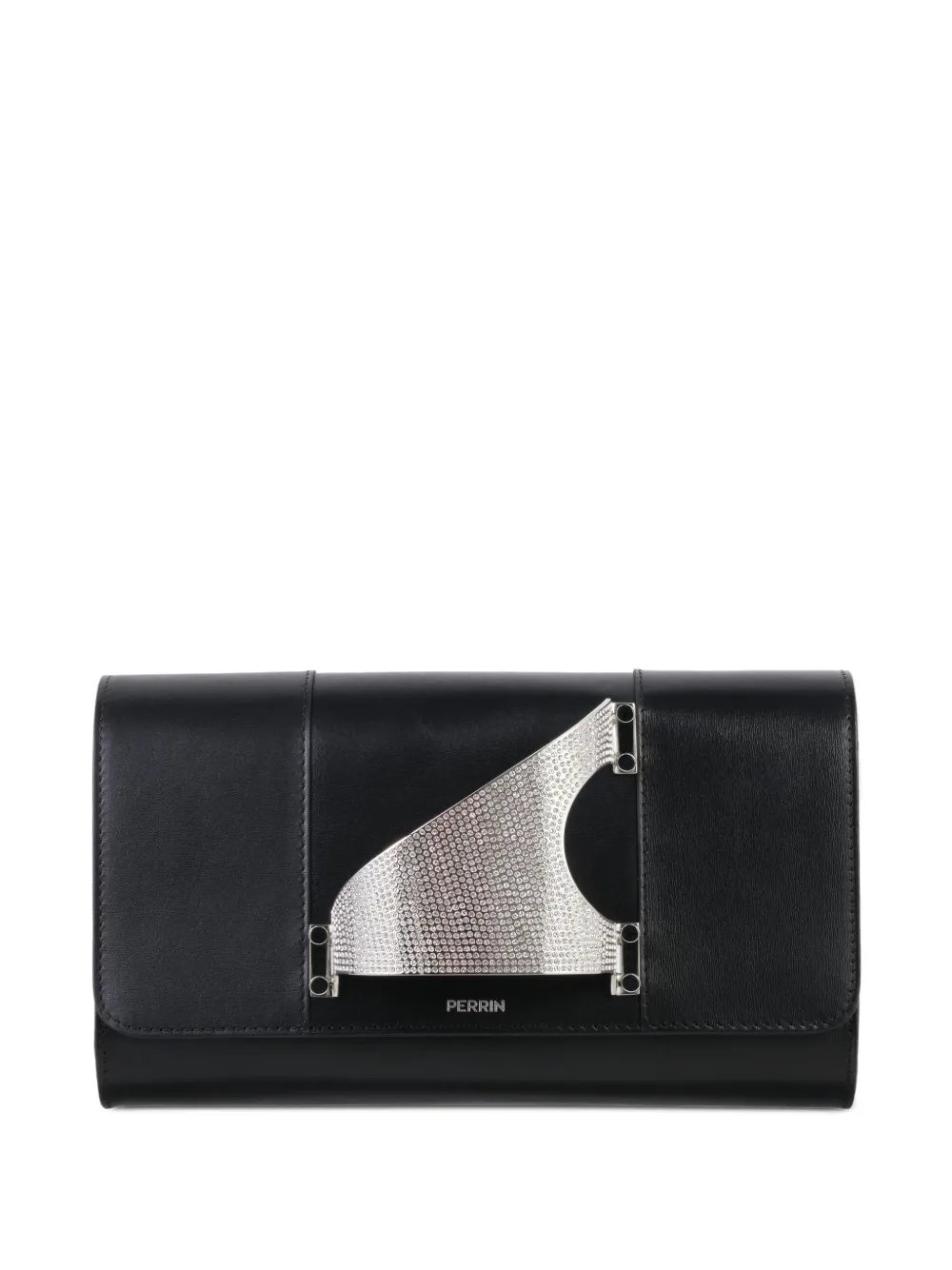 Perrin Paris pochette L’Eiffel Strass façon gant - Noir Perrin Paris pochette L’Eiffel Strass façon gant - Noir