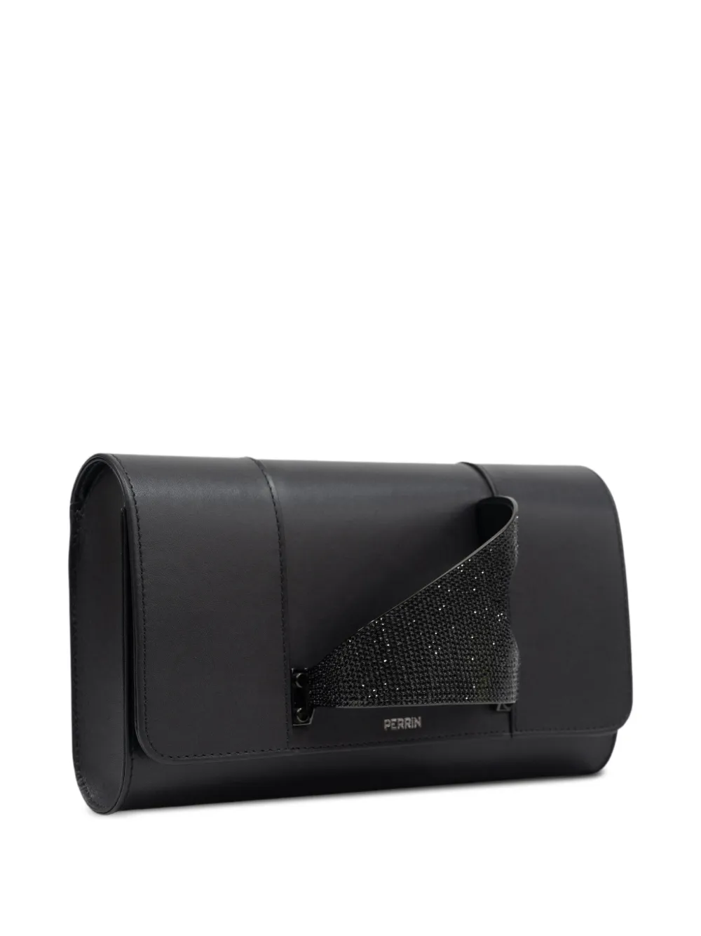 Perrin Paris L'Eiffel Strass glove clutch bag Zwart
