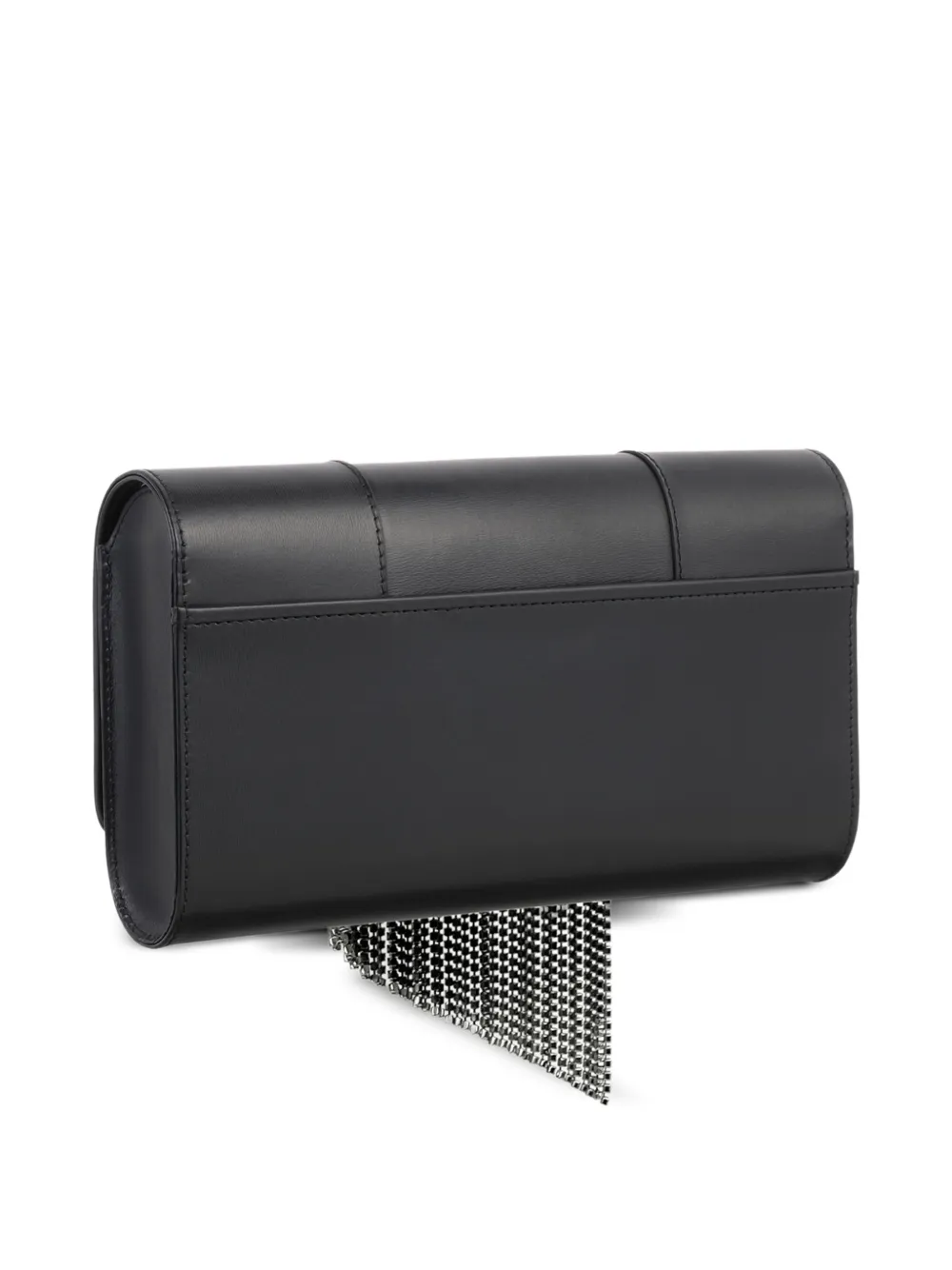 Perrin Paris L'Eiffel Cascade crystal-embellished clutch bag Zwart