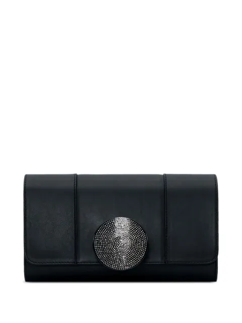 Perrin Paris Le Disque Strass clutch bag