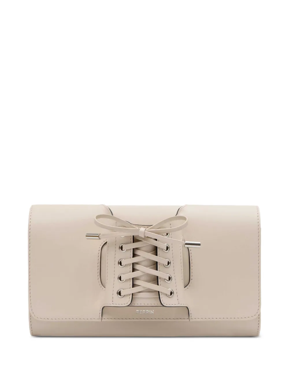 Perrin Paris pochette La Corsette à lacets - Tons neutres Perrin Paris pochette La Corsette à lacets - Tons neutres