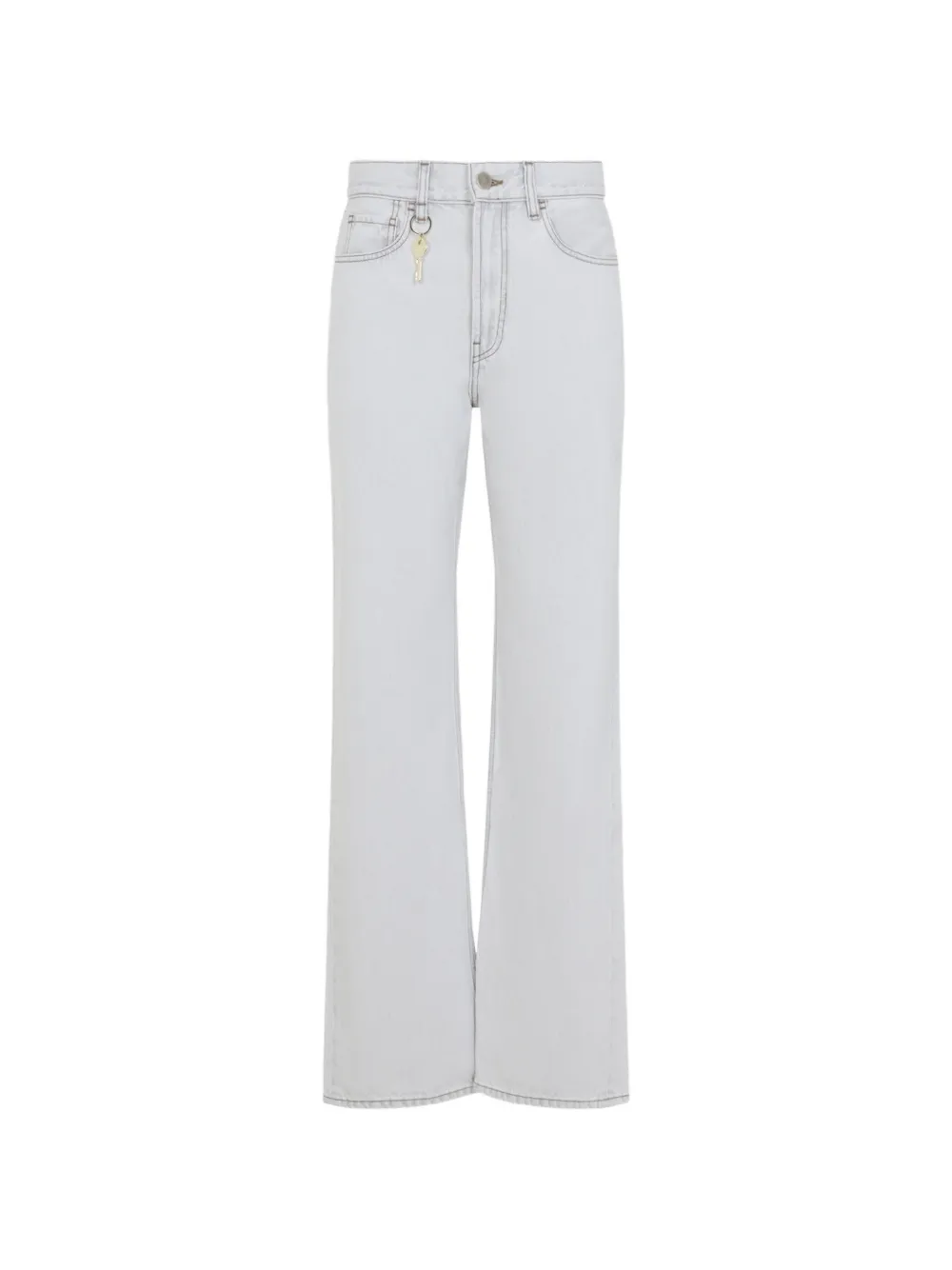 Carven key-charm straight-leg jeans - Gris Carven key-charm straight-leg jeans - Gris