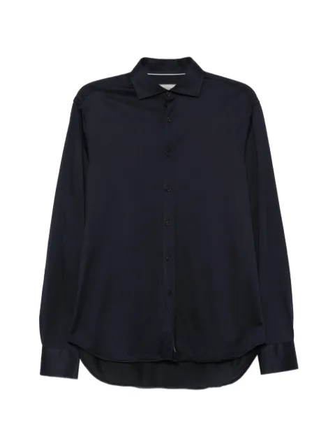 Canali long-sleeve buttoned shirt