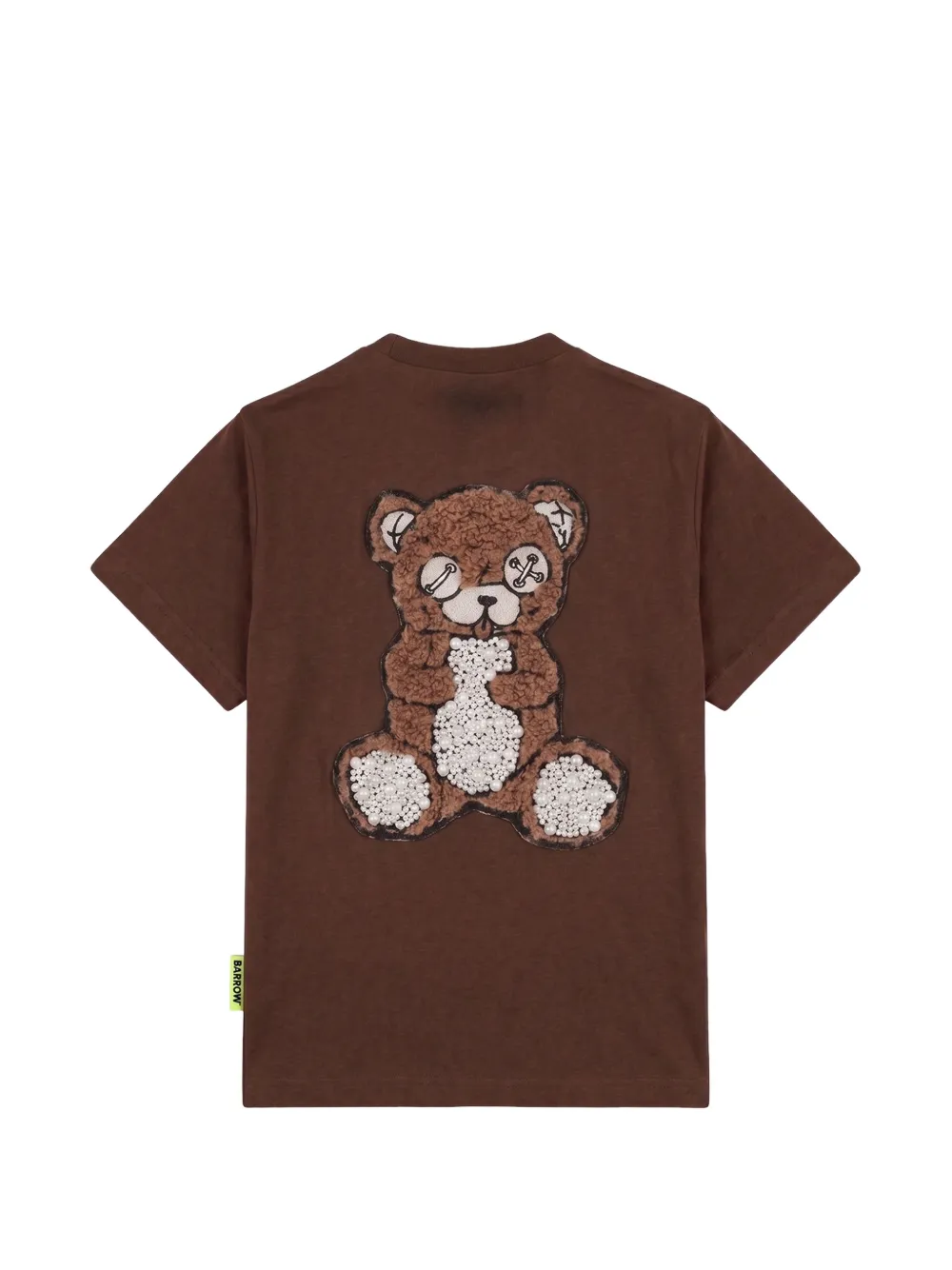 Barrow kids teddy-bear patch T-shirt Bruin