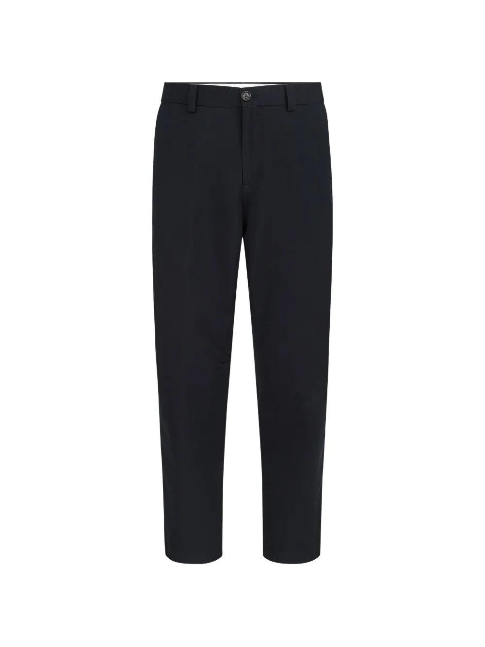 Brunello Cucinelli cotton and virgin wool gabardine ergonomic trousers - Blue