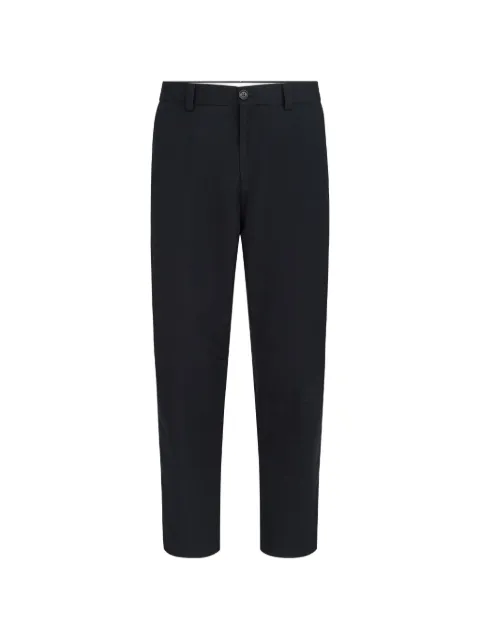 Brunello Cucinelli pantalones ergonómicos de gabardina de algodón y lana virgen