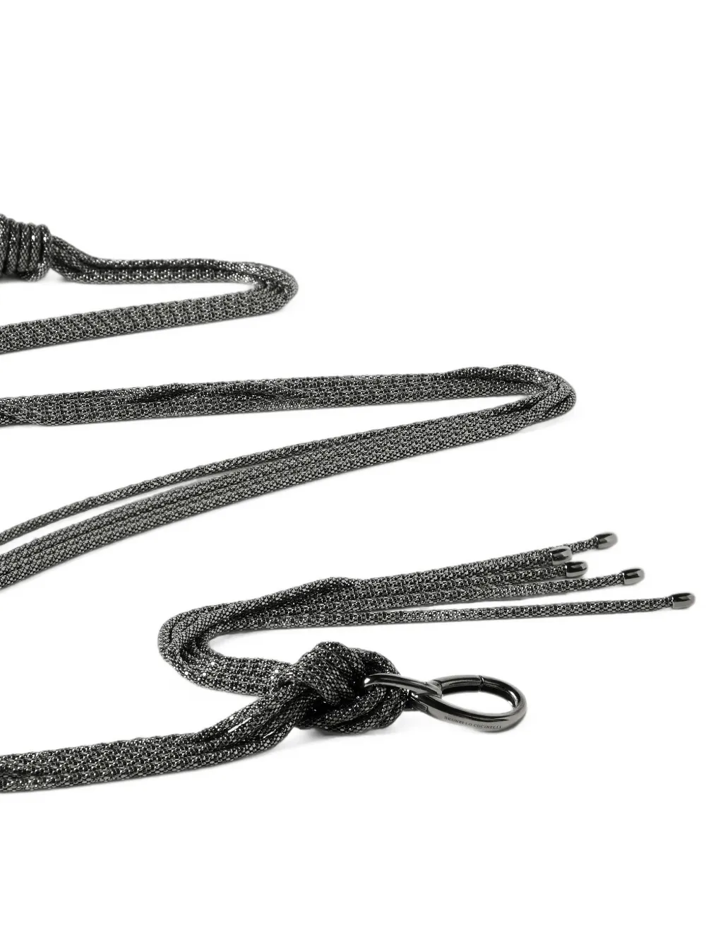 Brunello Cucinelli Ketting van sterlingzilver Grijs