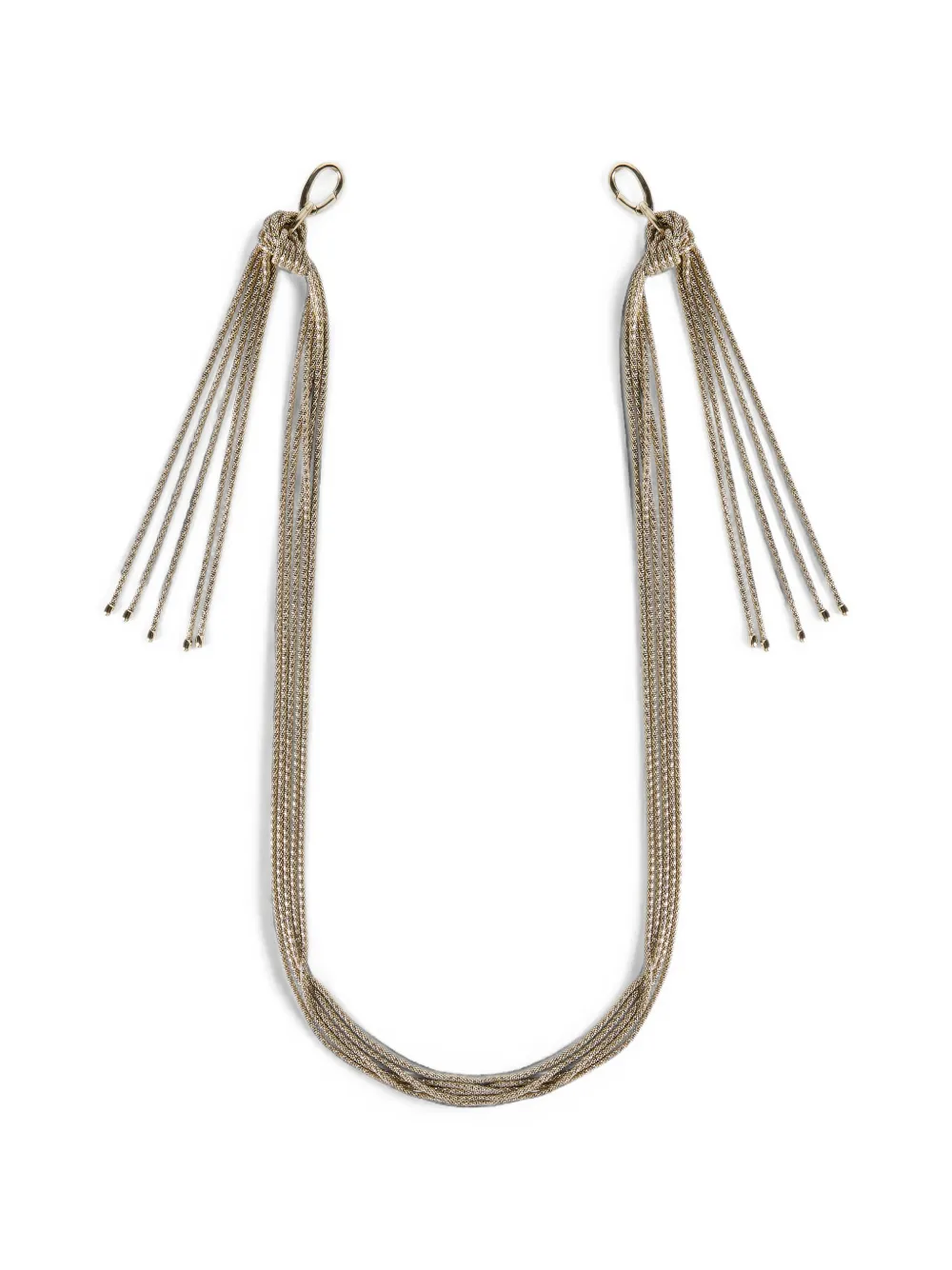Brunello Cucinelli Ketting van sterlingzilver Goud