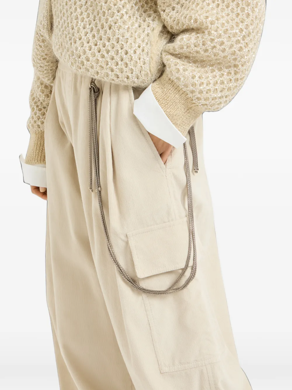Brunello Cucinelli Ketting van sterlingzilver Goud