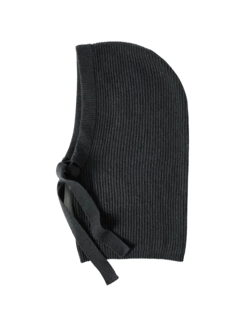 Brunello Cucinelli cashmere English rib-knit balaclava