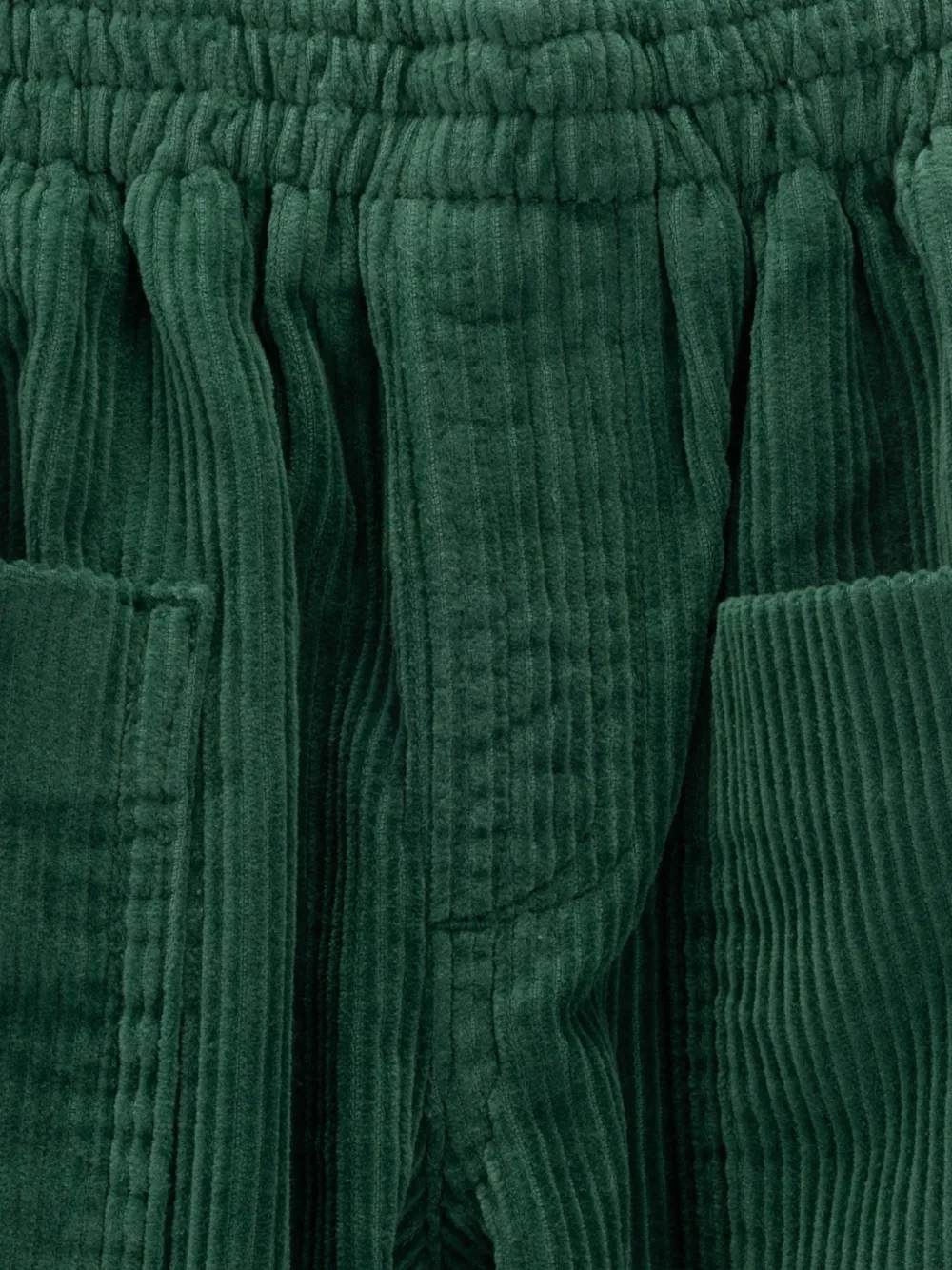 Knot Finn ribfluwelen broek Groen