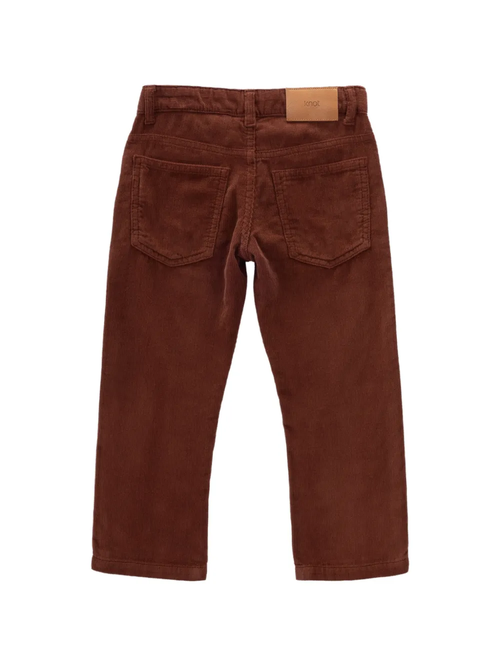 Knot Jake ribfluwelen broek Bruin