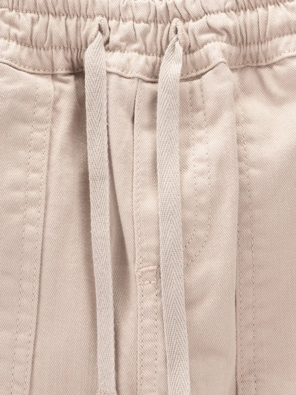 Knot Max twillbroek met trekkoord Beige