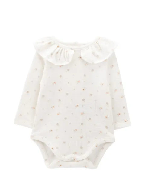 Knot Blossom Garden floral-print ruffled body