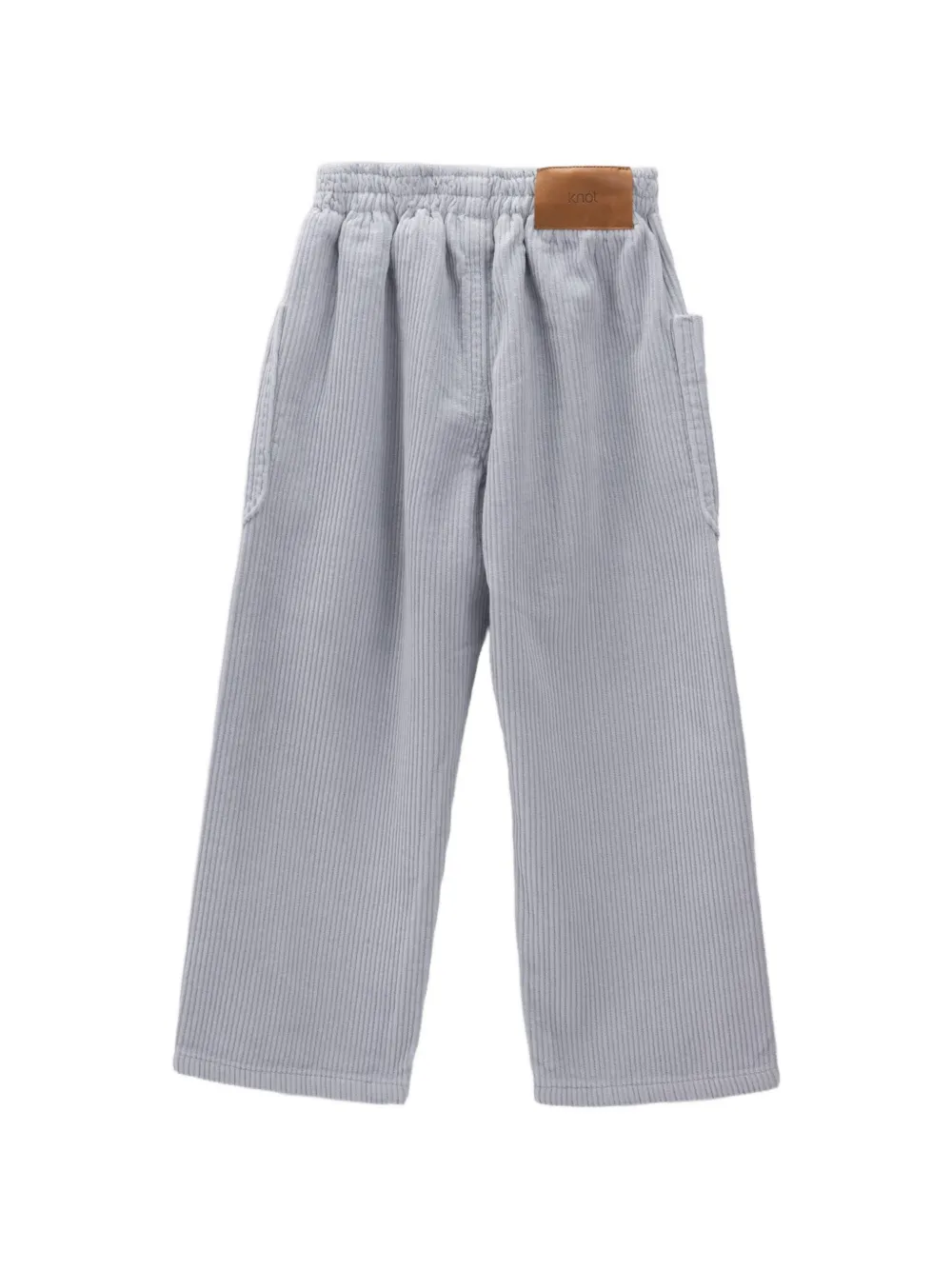Knot Finn ribfluwelen broek Grijs