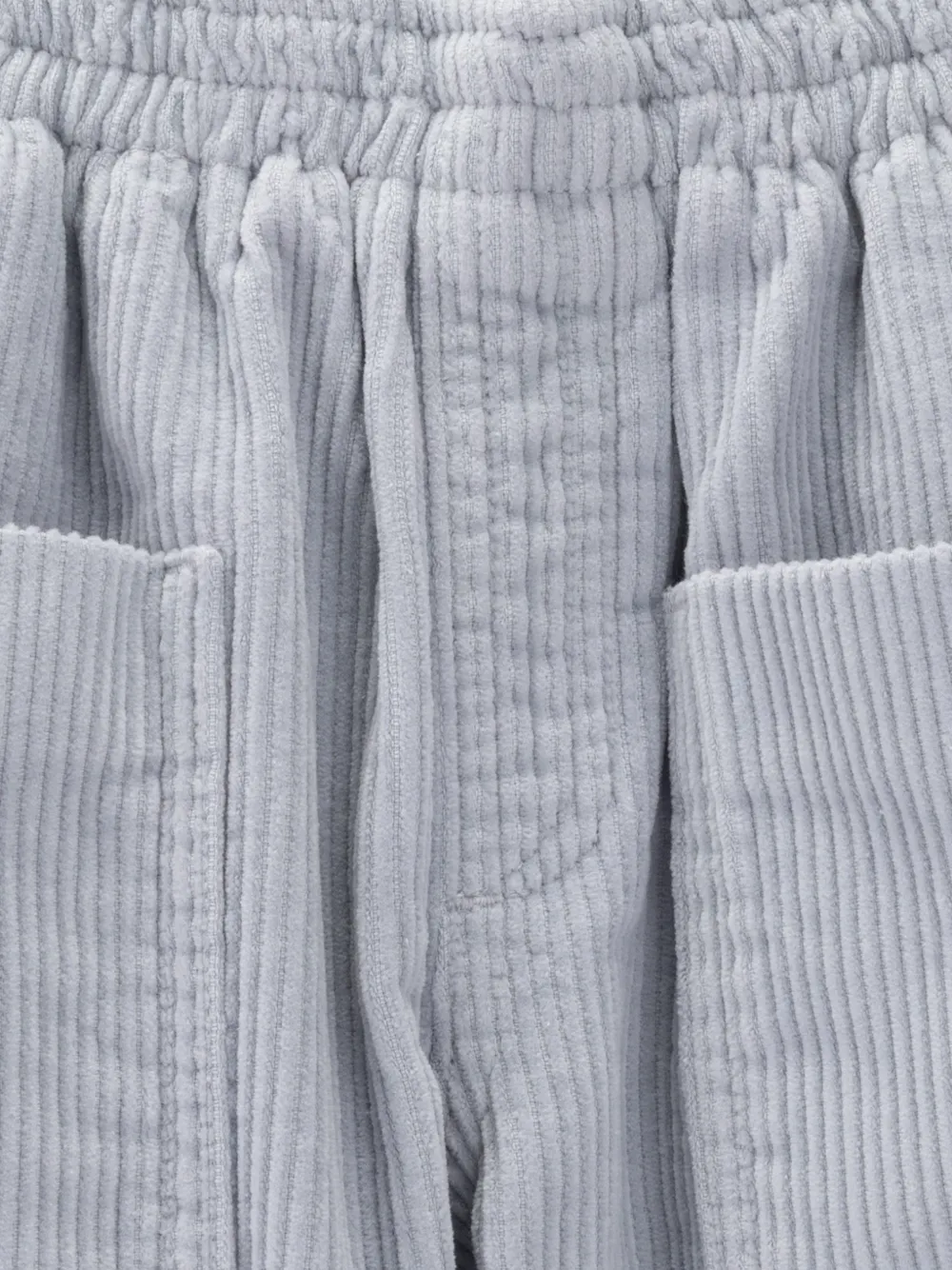 Knot Finn ribfluwelen broek Grijs