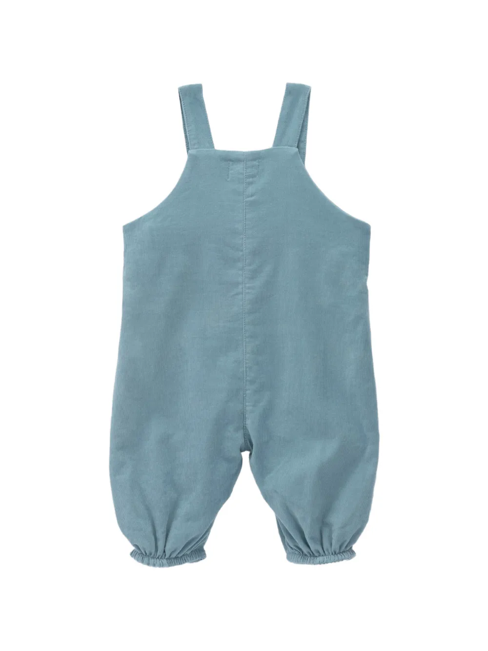 Knot Page ribfluwelen tuinbroek Blauw