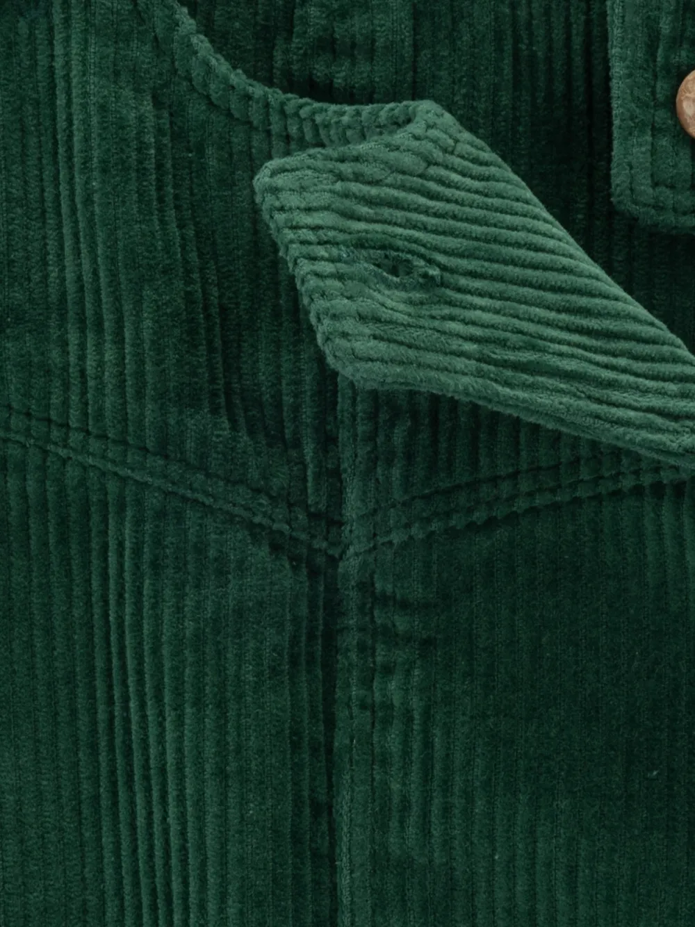 Knot Nate ribfluwelen jumpsuit Groen