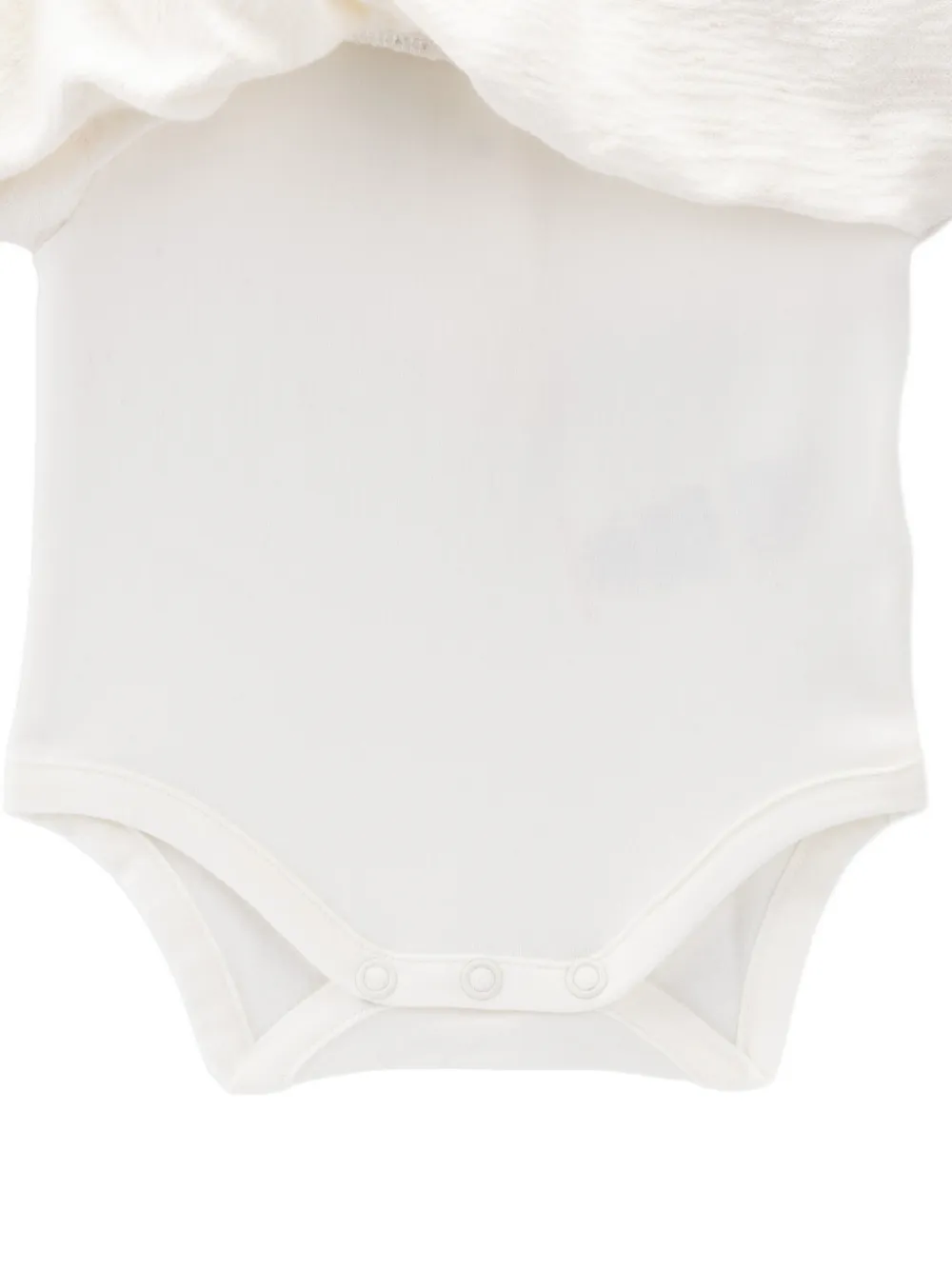 Knot Blossom Garden jurk met bloemen-print Beige