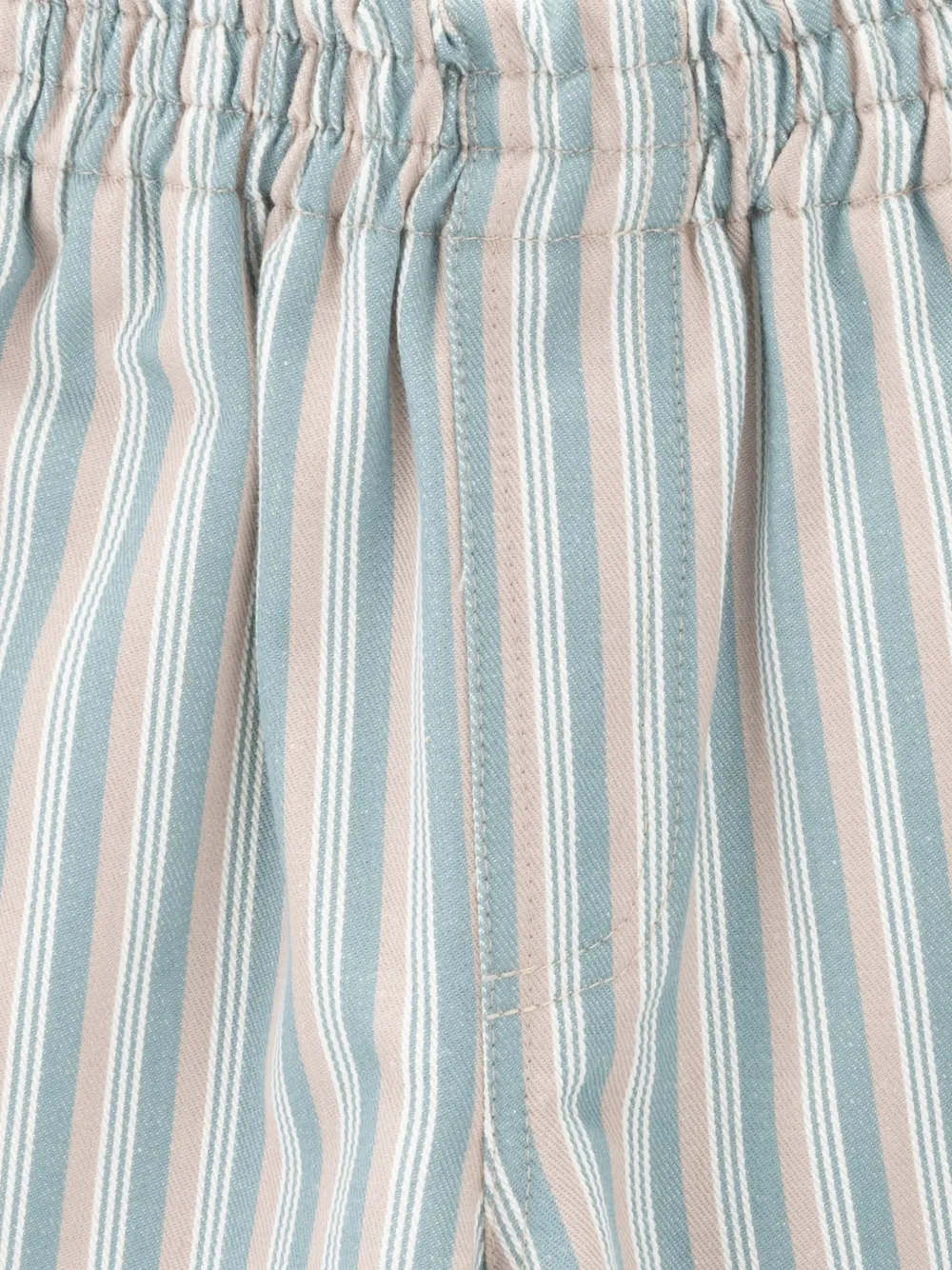 Knot Cairo gestreepte twill broek Blauw