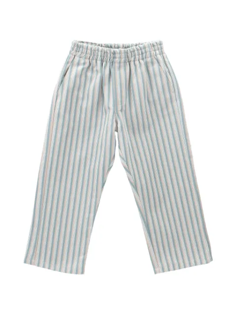 Knot Cairo striped twill trousers