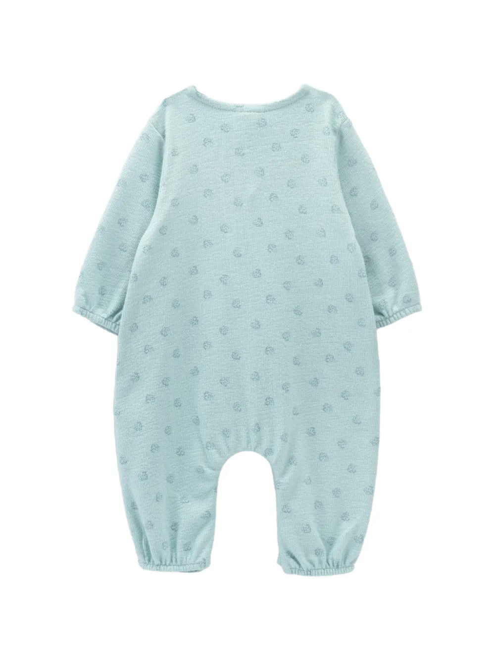 Knot Pom Play jumpsuit Blauw