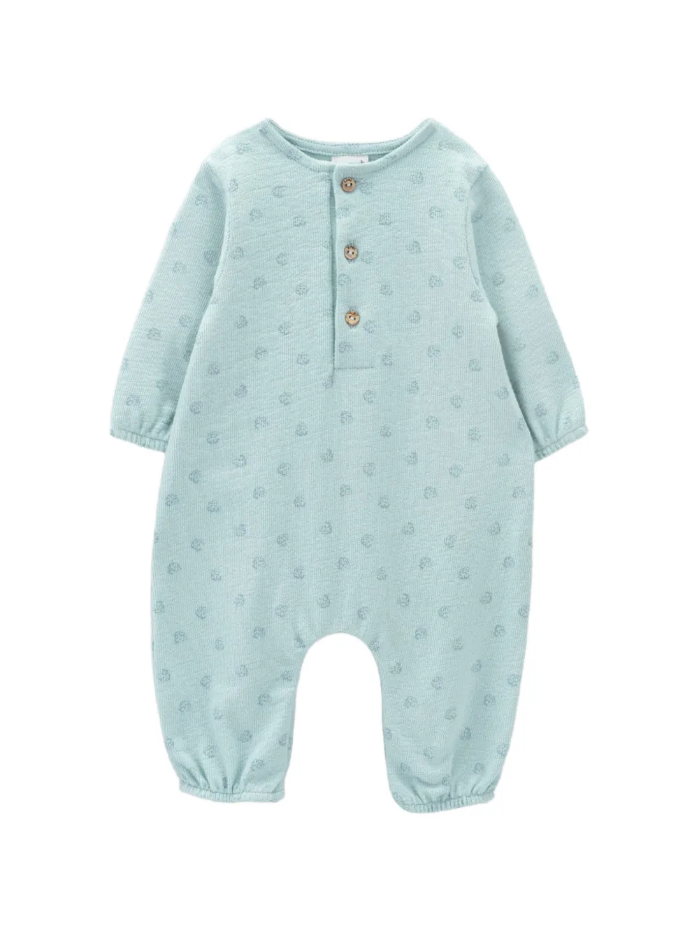 Knot Pom Play jumpsuit Blauw