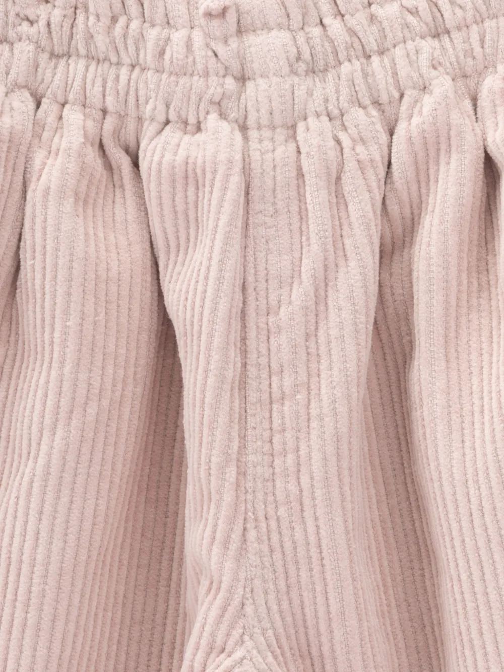 Knot Grace ribfluwelen broek Roze
