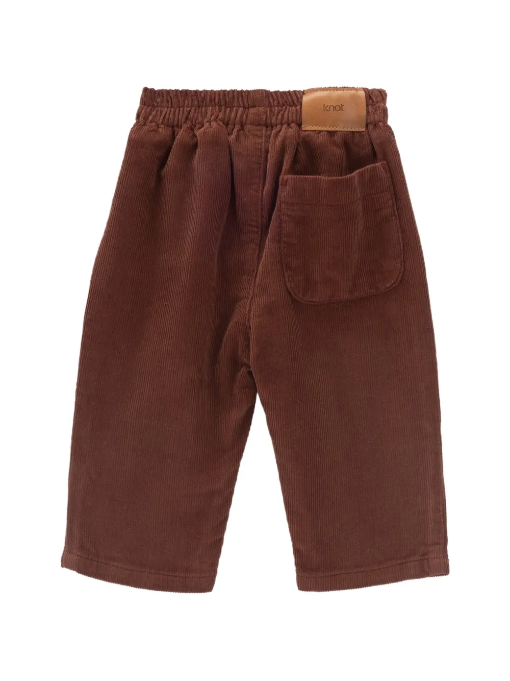 Knot Jesse ribfluwelen broek Bruin