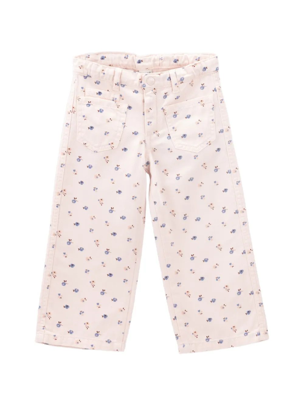 Knot Blush Petals floral-print twill trousers - Rosa