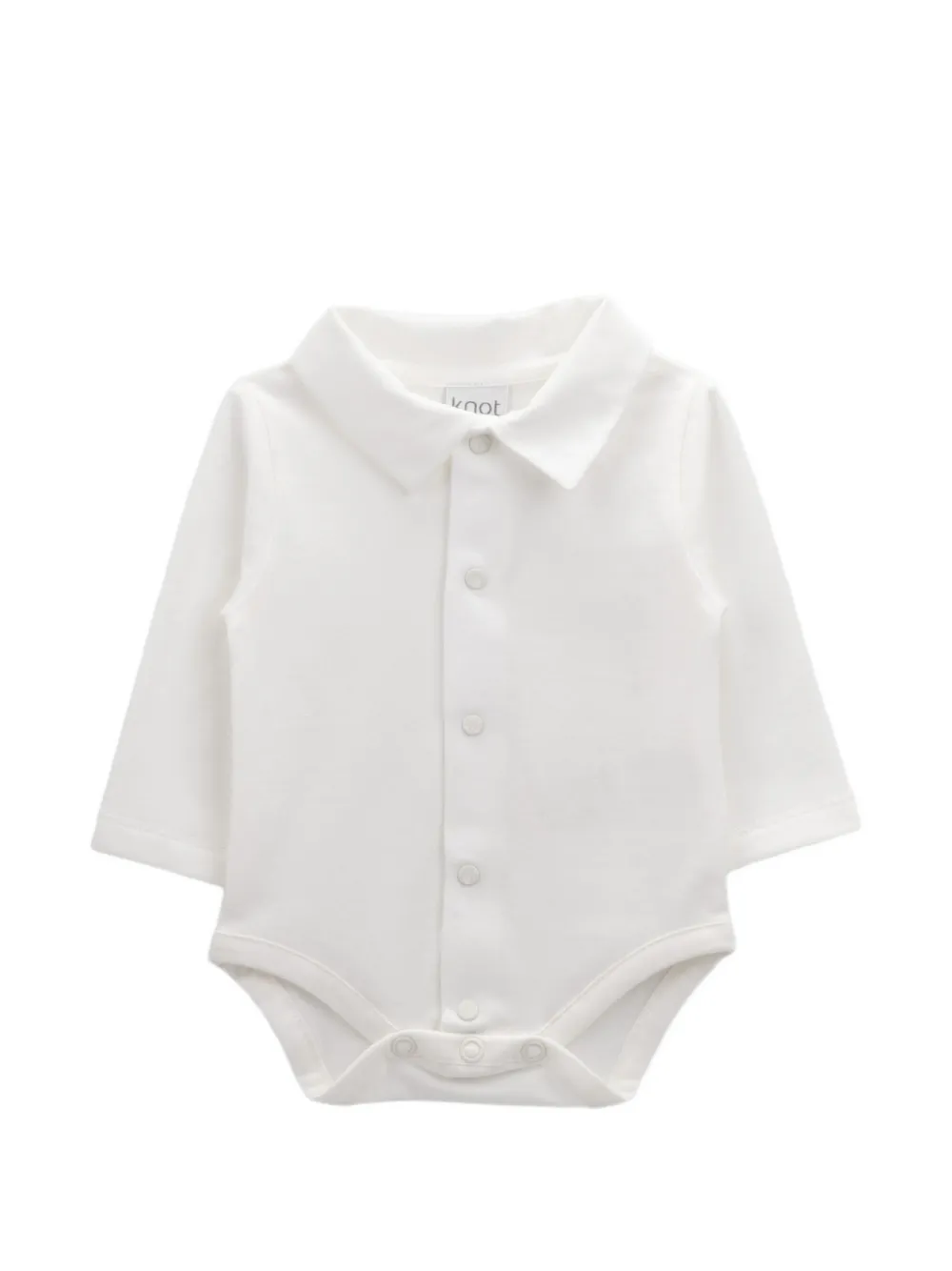 Knot Orion body met lange mouwen Wit