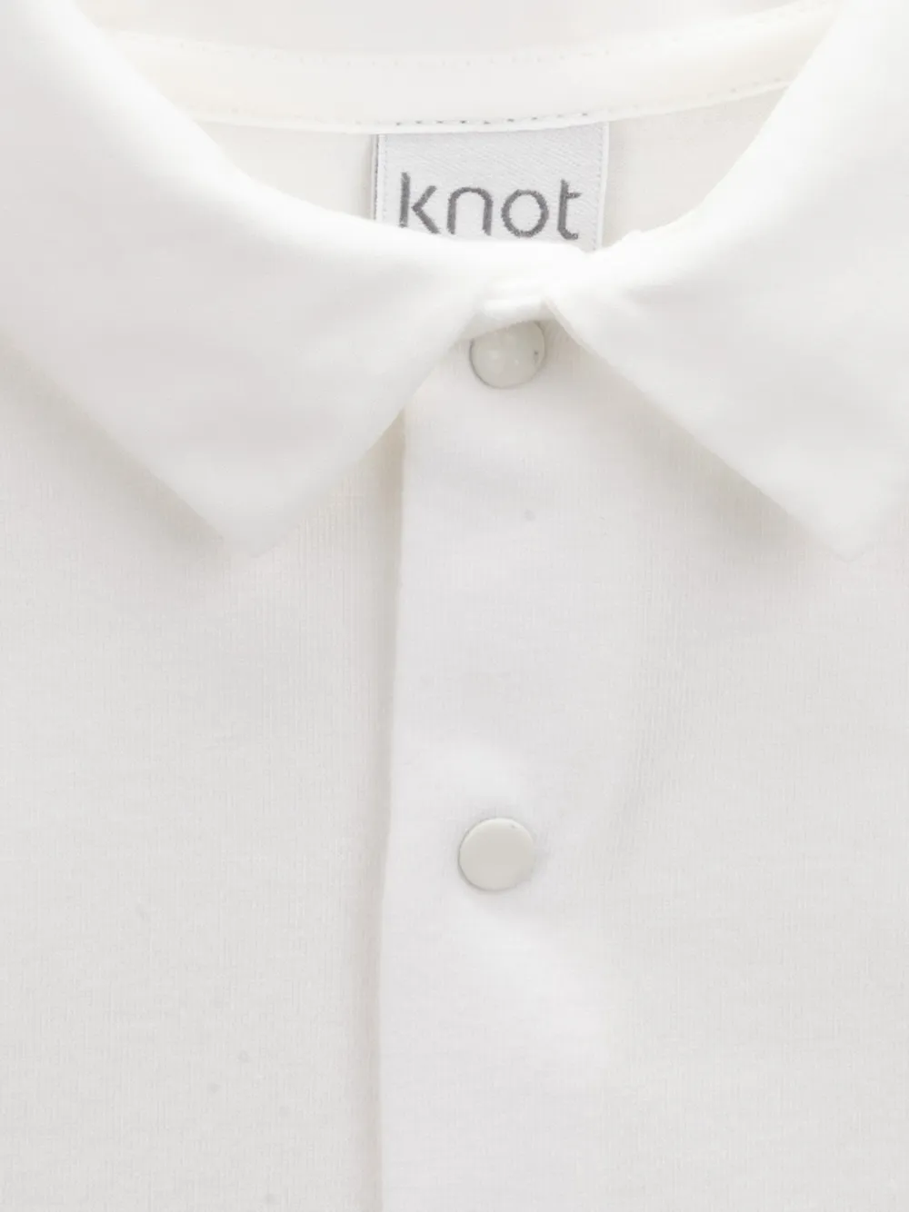 Knot Orion body met lange mouwen Wit