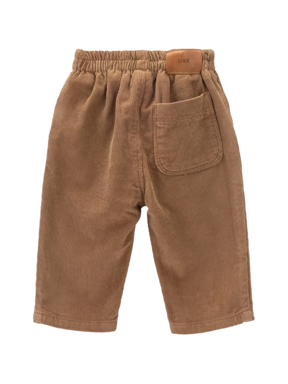 Knot Dylan ribfluwelen broek Bruin