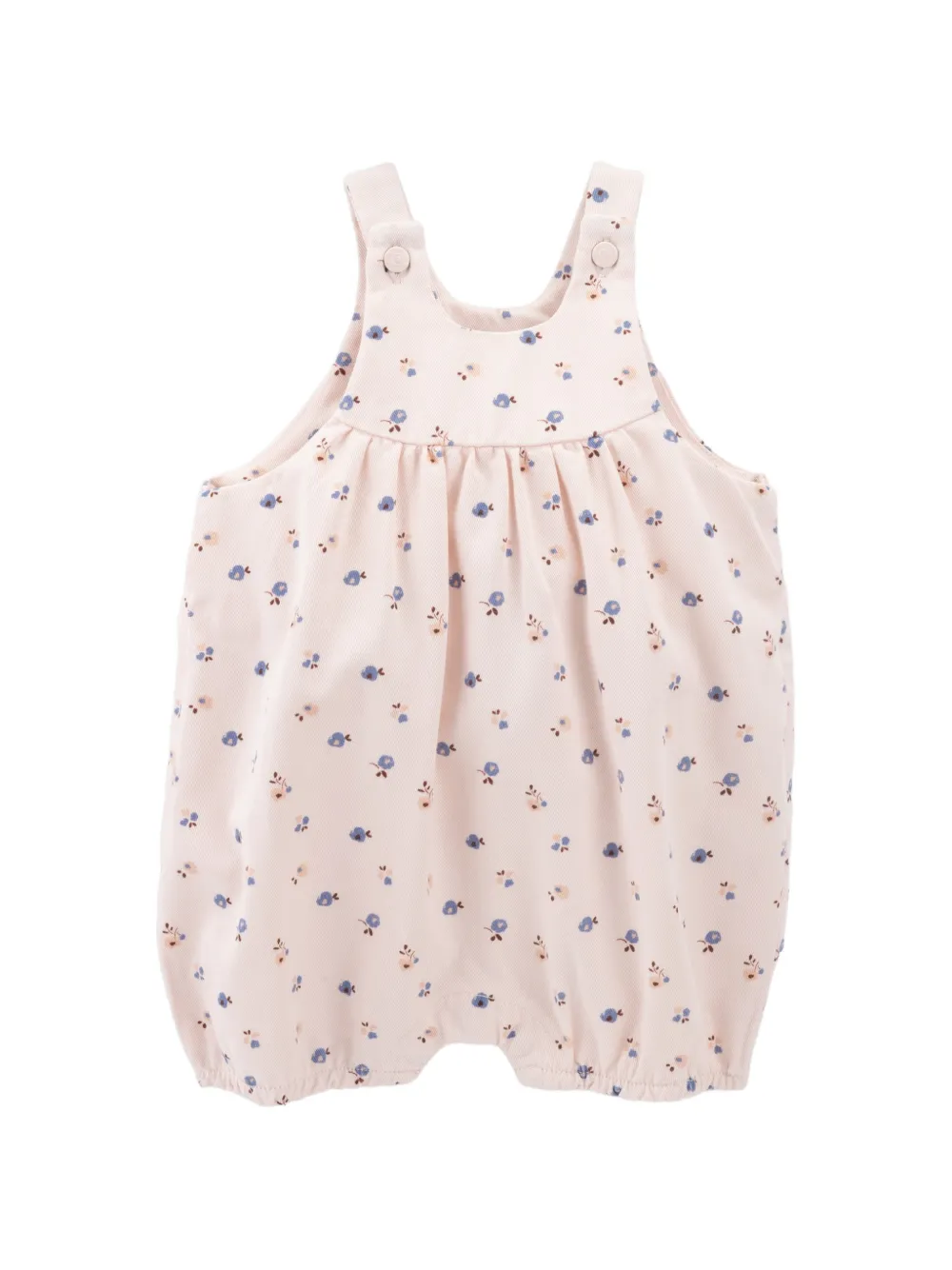 Knot Blush Petals katoenen romper met bloemen-print Roze