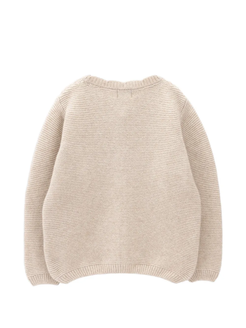Knot Scarlett vest met knopen Beige
