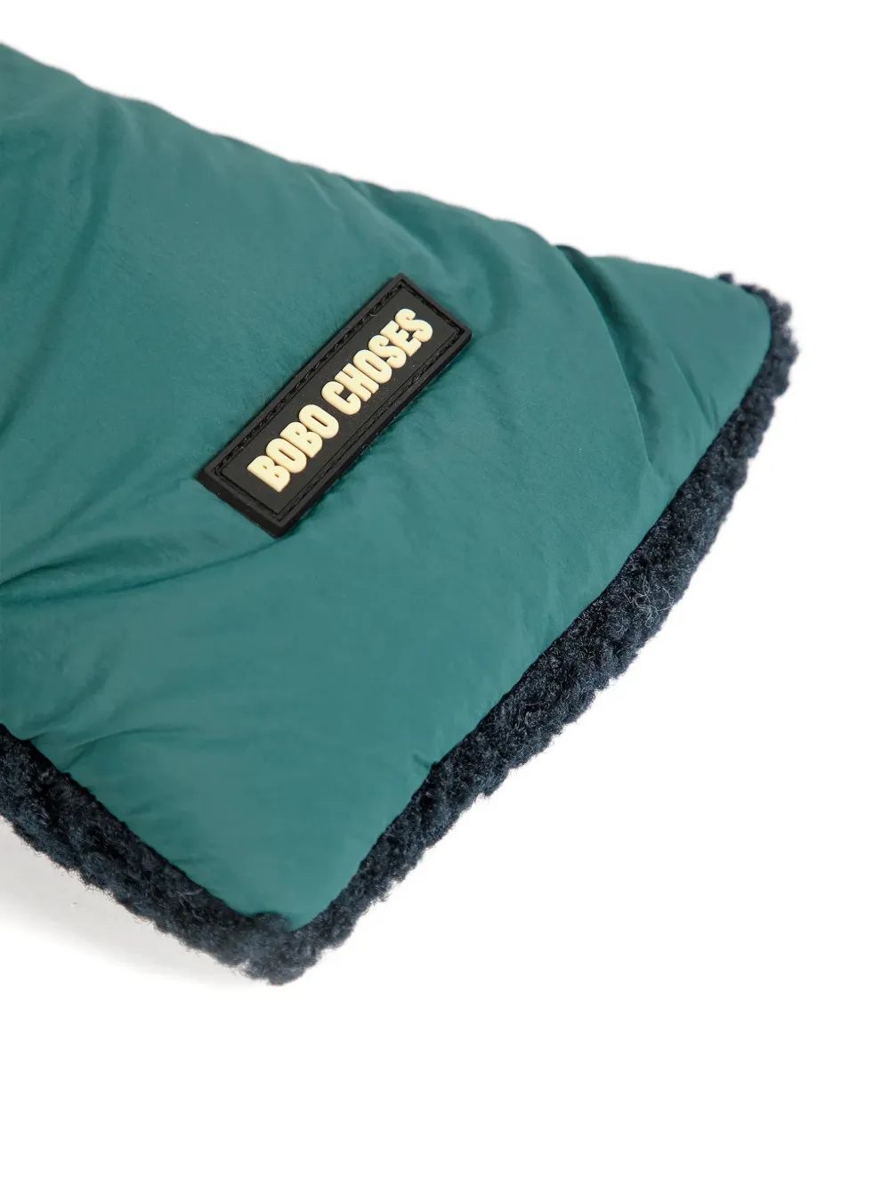 Bobo Choses quilted padded scarf Groen