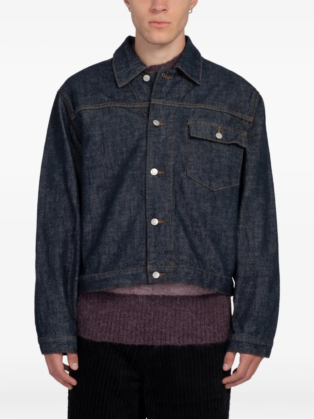 Minimum Troy Denim Jacket In Blue
