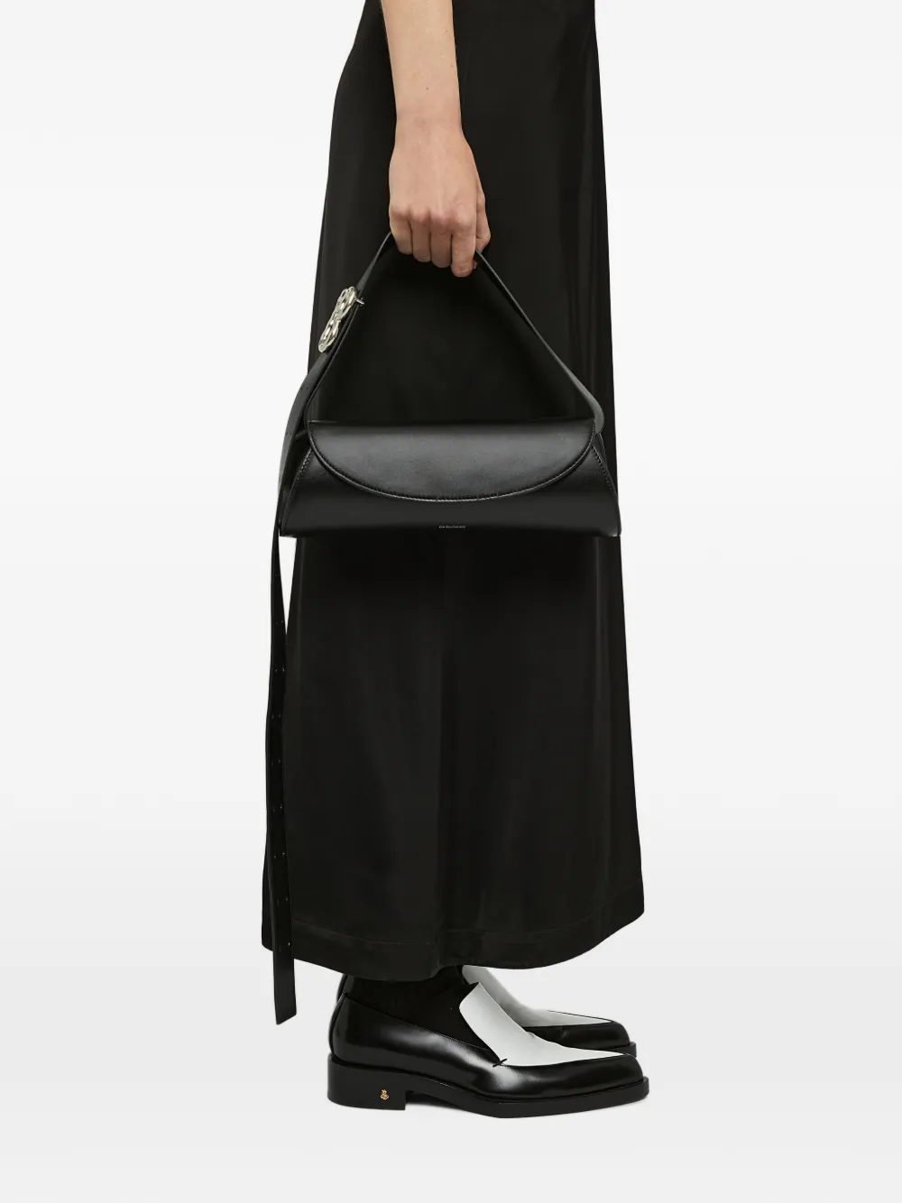 Jil Sander Cannolo SM Zodiac tas Zwart