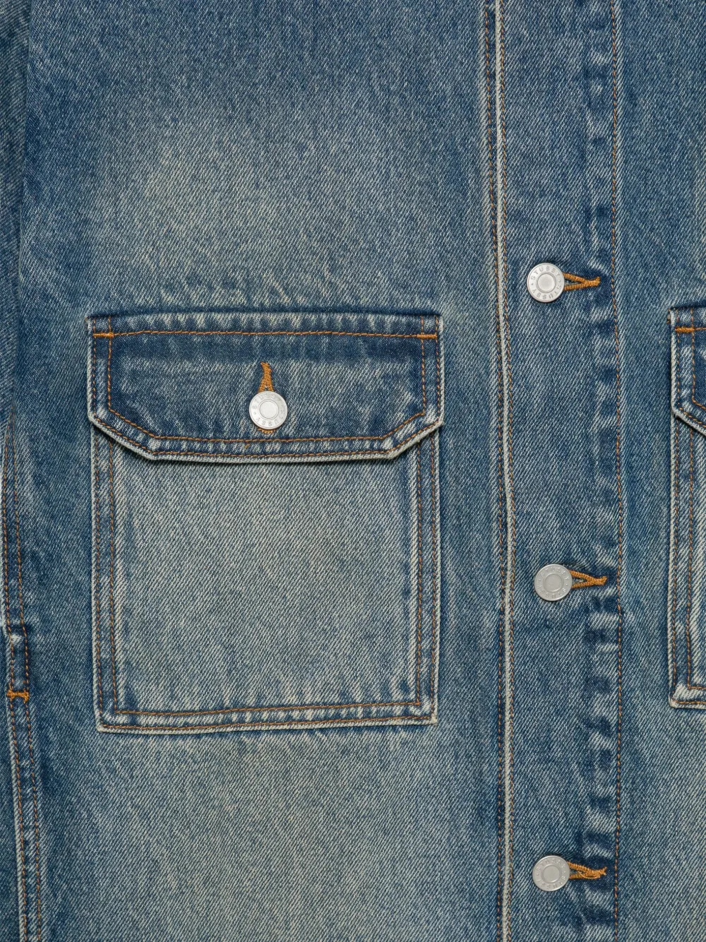 Stüssy Denim jack Blauw
