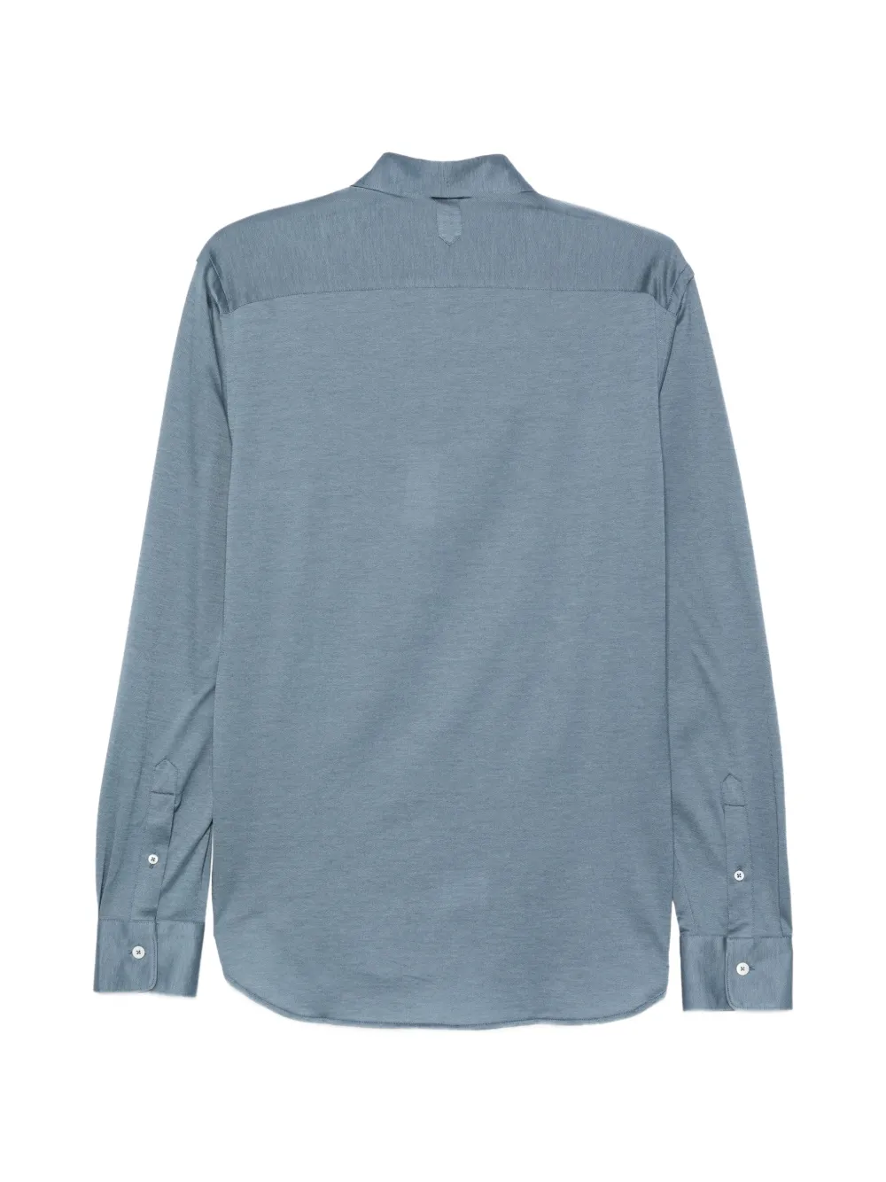Canali Button-down overhemd Blauw