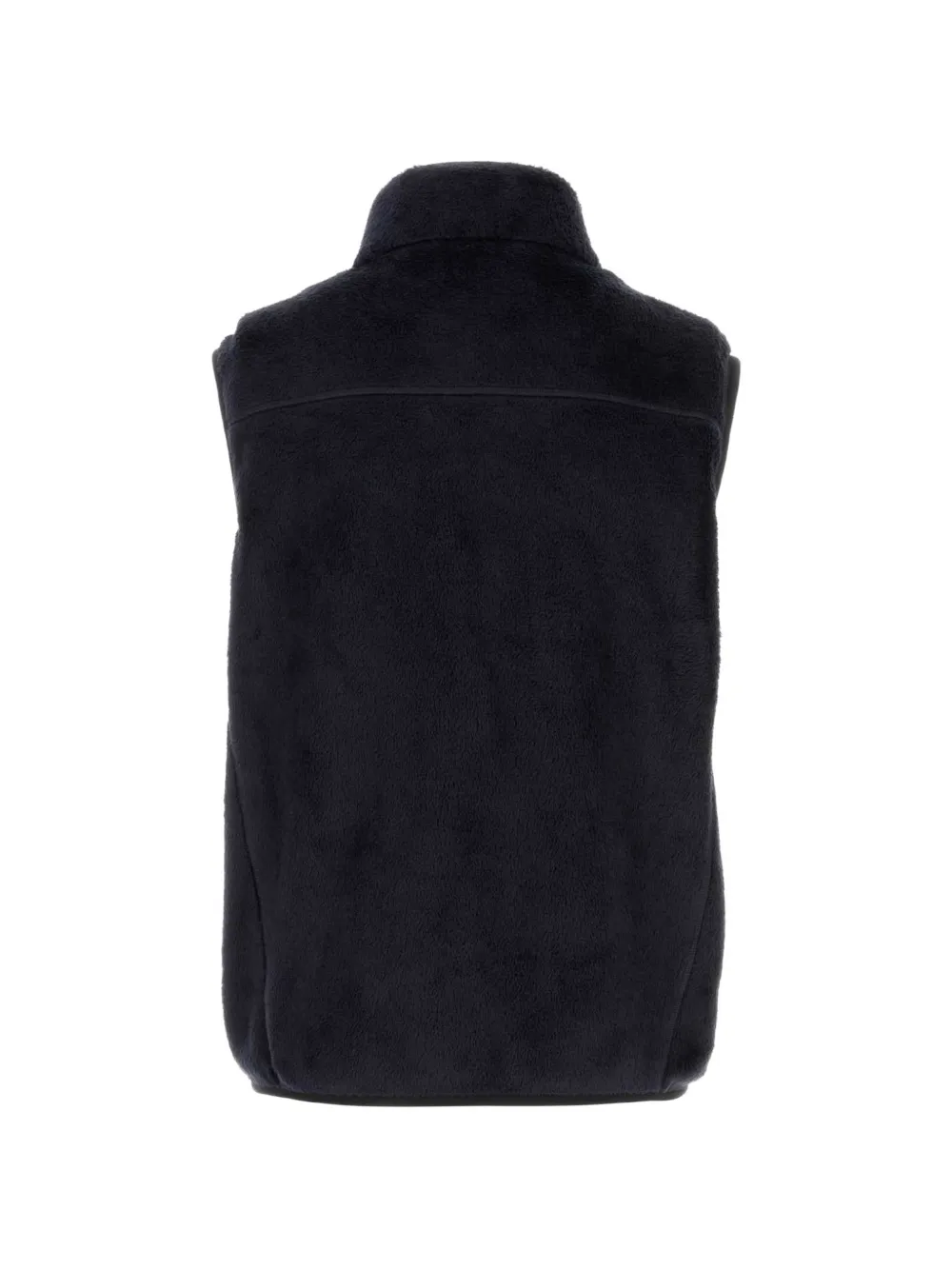 Moncler Grenoble Pile bodywarmer met hoge hals Blauw
