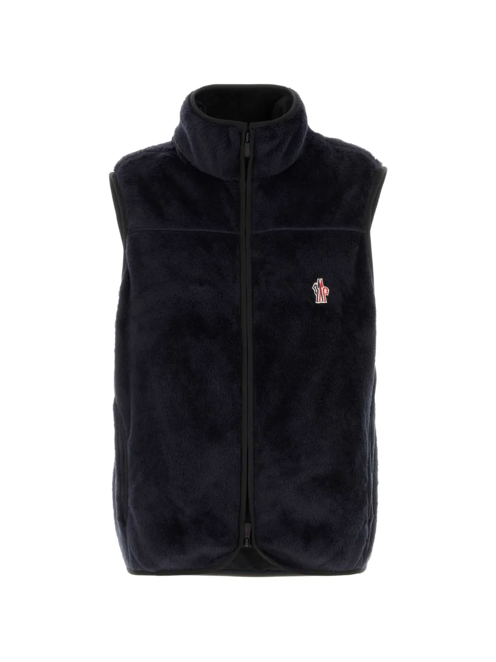 Moncler Grenoble pile high-neck gilet
