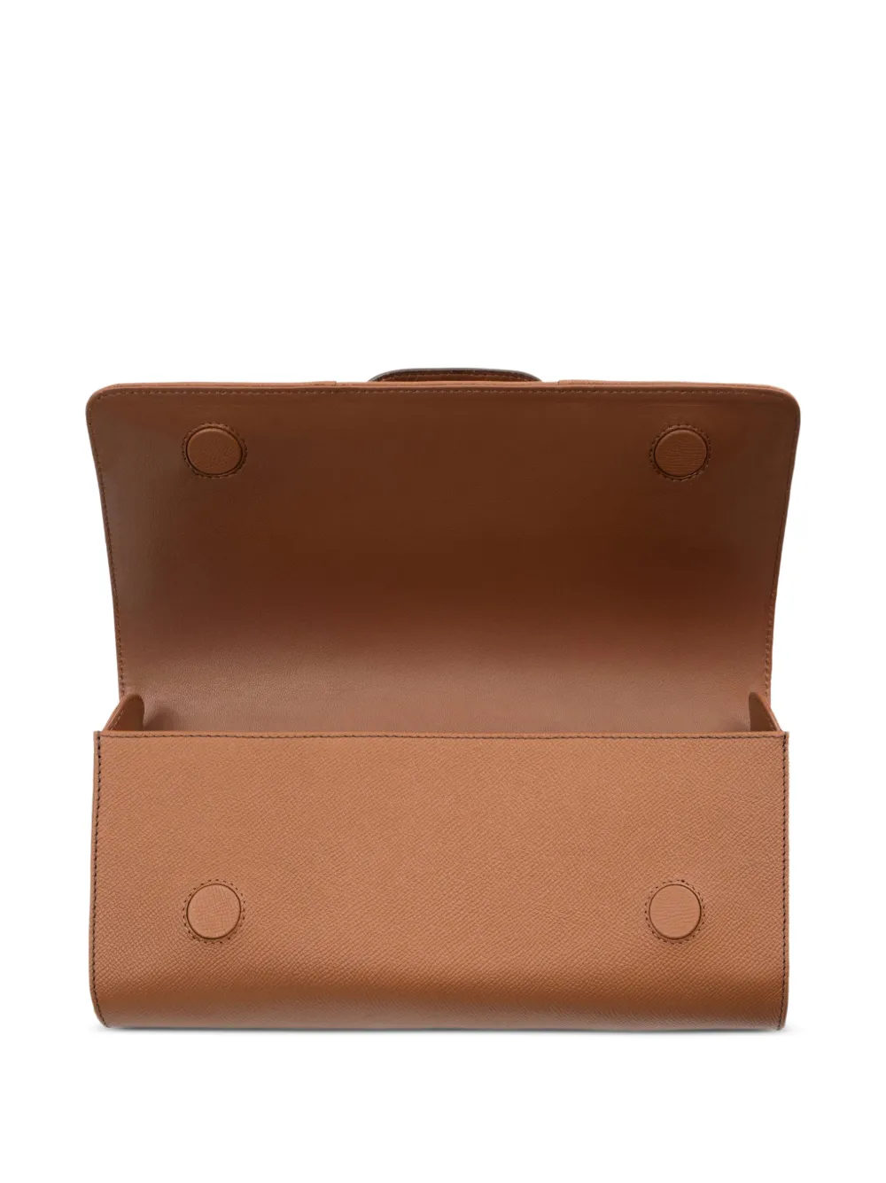 Perrin Paris Le Cabriolet clutch met handschoen-detail Bruin