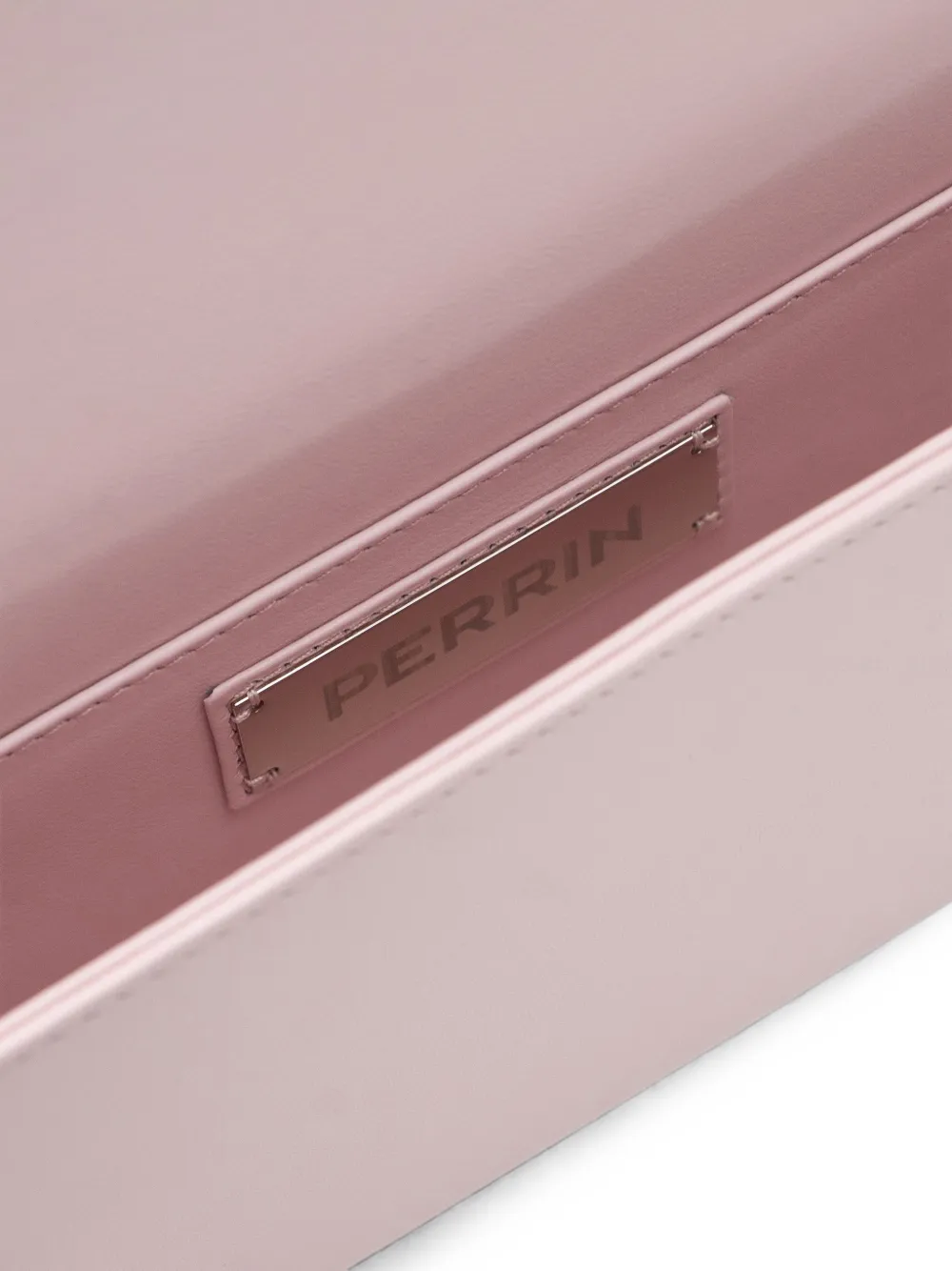Perrin Paris L'Eiffel Cascade clutch verfraaid met kristallen Roze