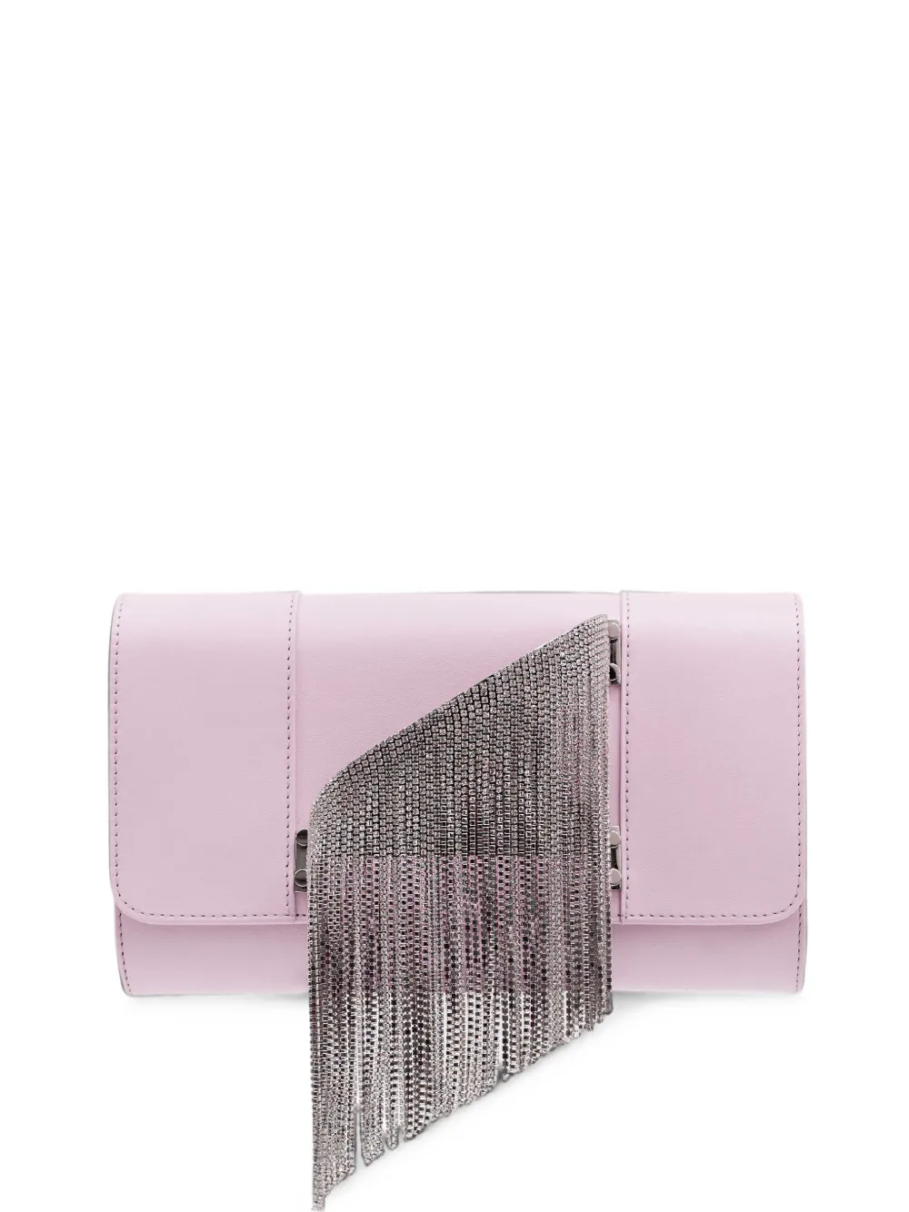 Perrin Paris pochette L’Eiffel Cascade à ornements en cristal - Rose Perrin Paris pochette L’Eiffel Cascade à ornements en cristal - Rose
