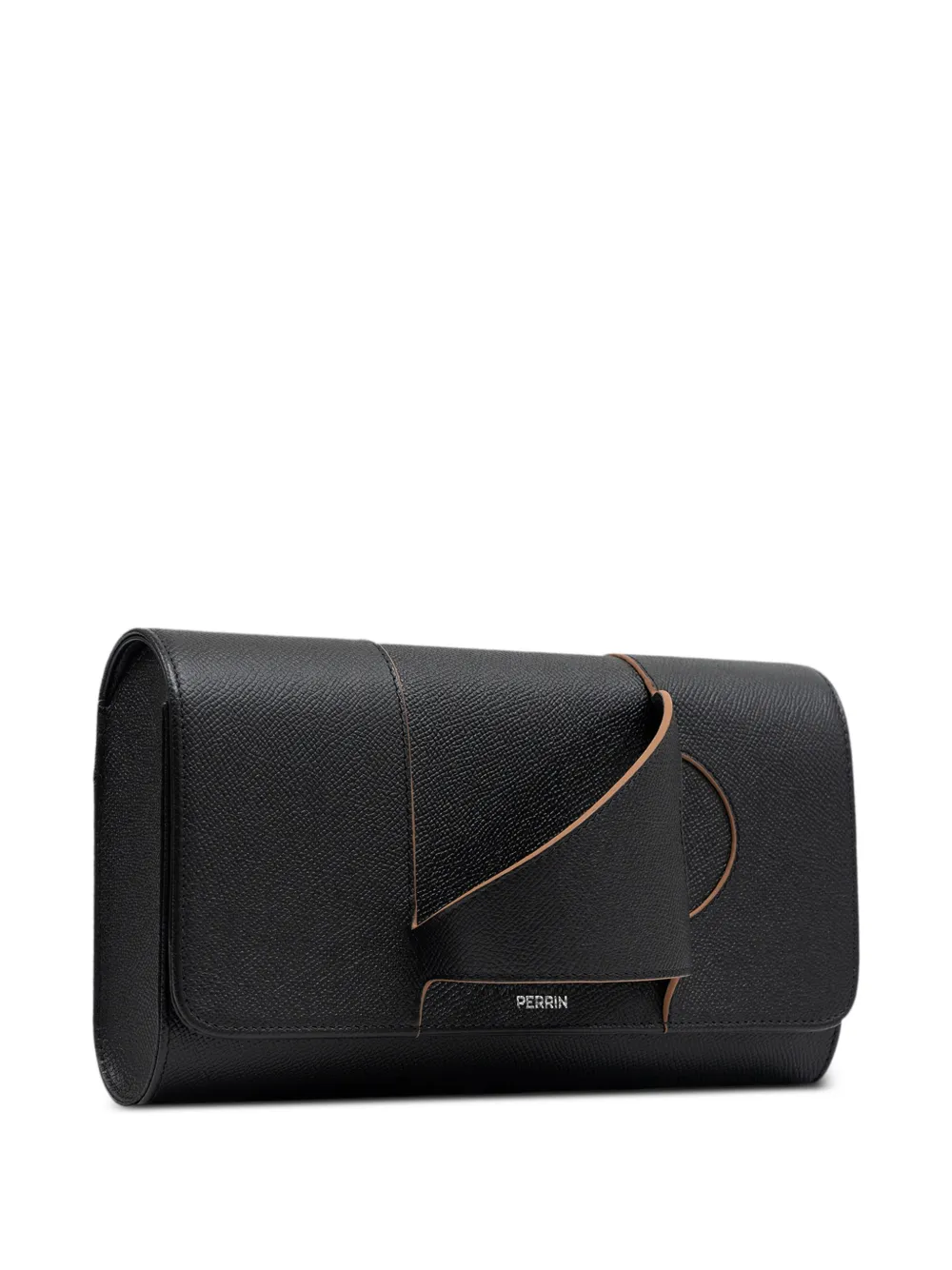 Perrin Paris L'Asymetrique clutch met handschoen Zwart
